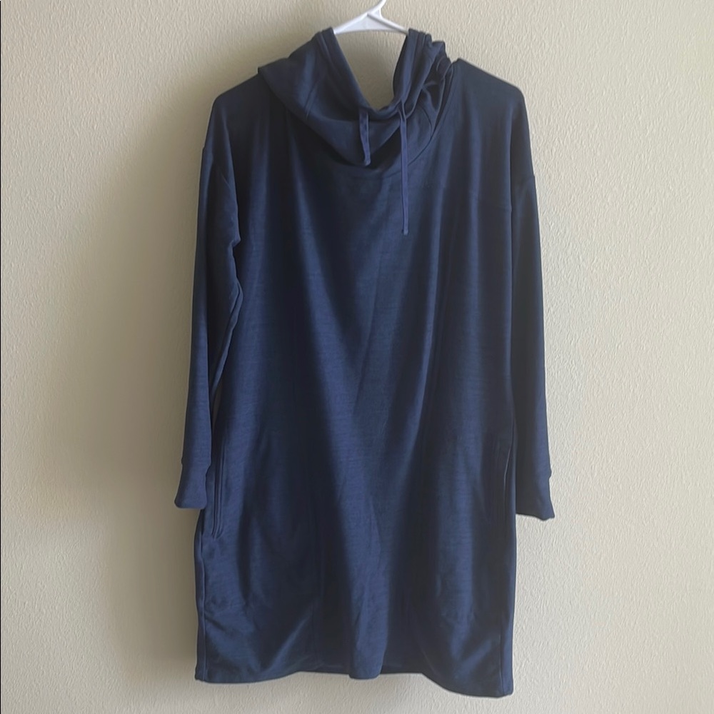 Toad&Co Midnight Blue Hooded Dress